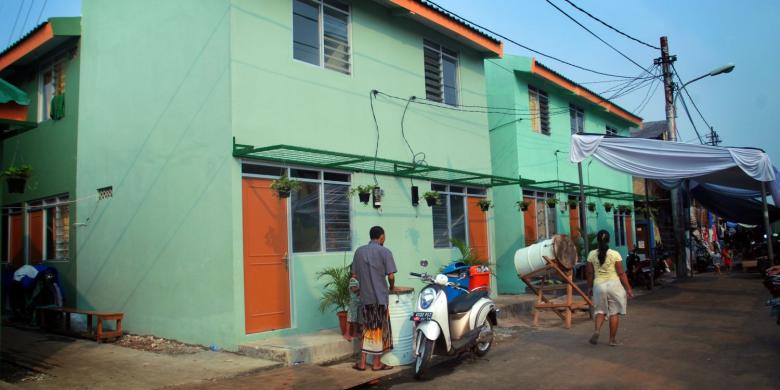 Kampung Deret Cilincing Diresmikan Gubernur Jokowi
